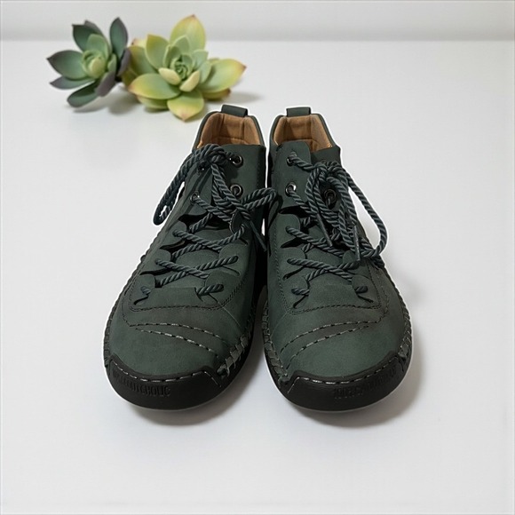 Fashion Men\'s Ankle Boots Green Lace Up Fashion‎ Casual Stylish Size 11 main image 6